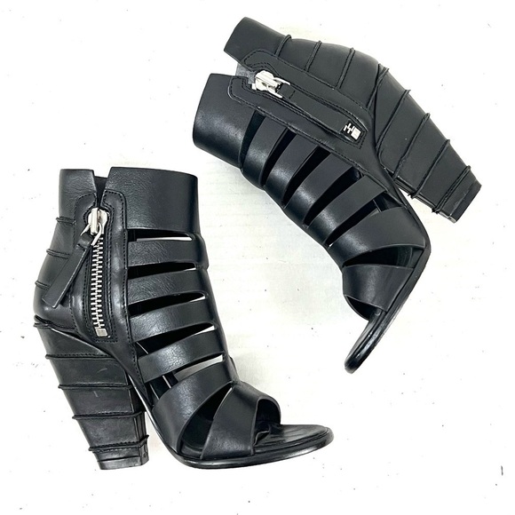 Camilla Skovgaard Black Caged Heels - Size 36 - Picture 5 of 11